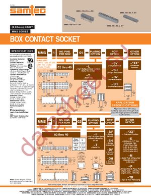 MMS-103-02-L-DV datasheet  